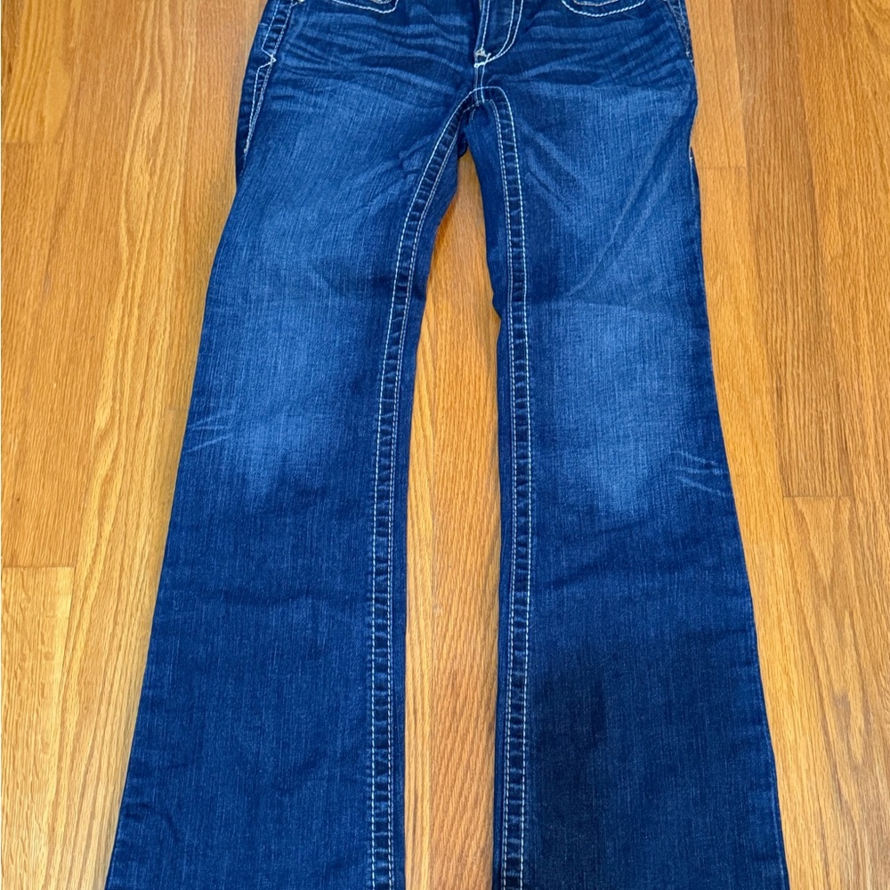 Ariat Blue Flare Wide Leg Jeans